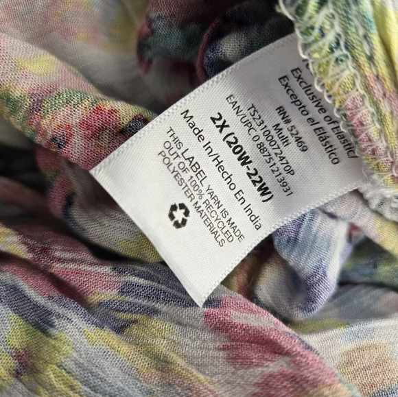 Watercolor Sundress EUC - Picture 6 of 8